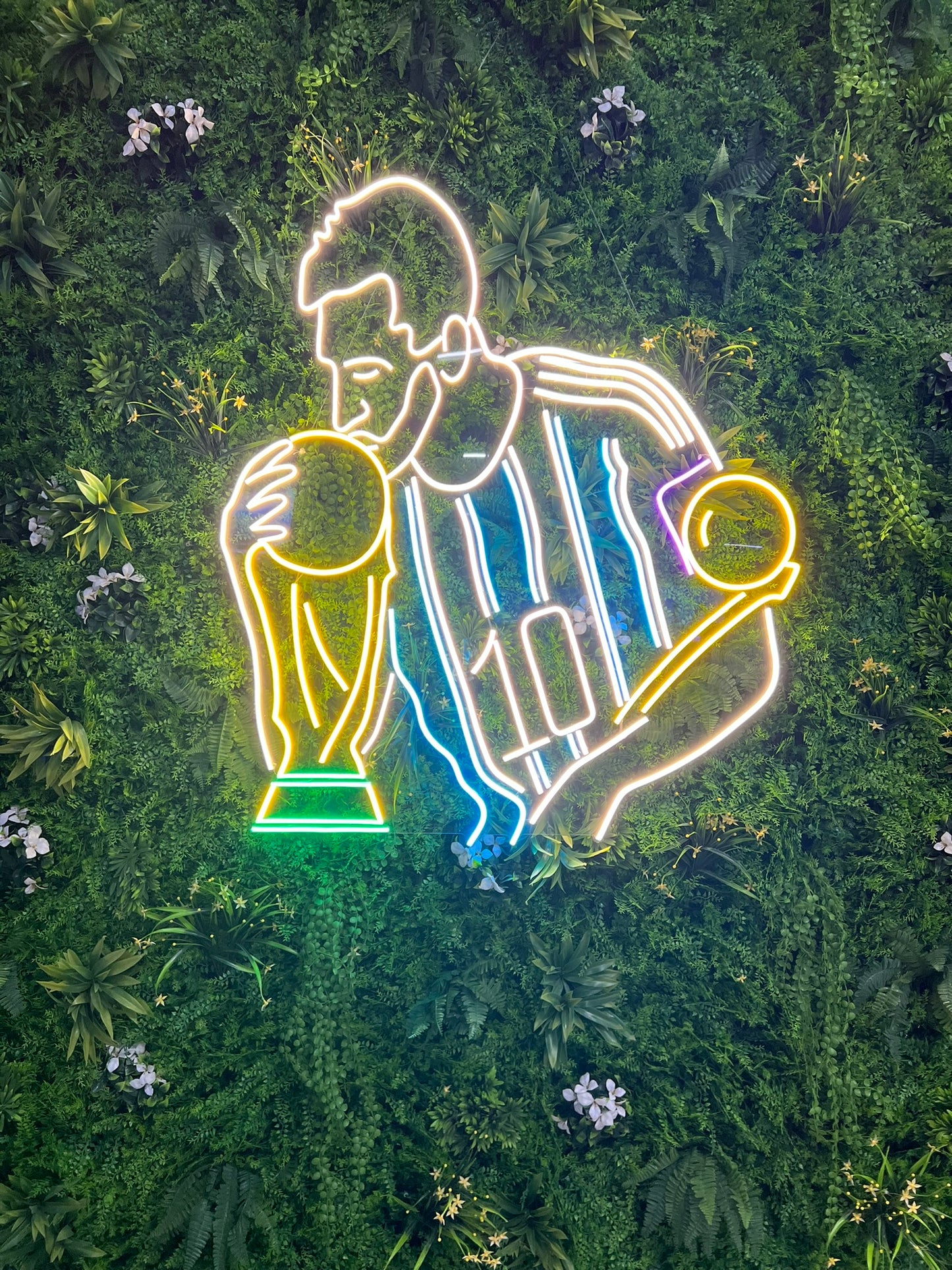 Messi World Cup LED Neon