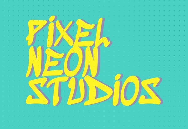 studio neon font